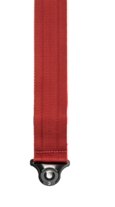 D'Addario 50BAL11 Auto Lock Guitar Strap - Blood Red