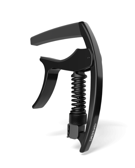 D'Addario PW-CP-09 Tri-Action Capo - Black Main image