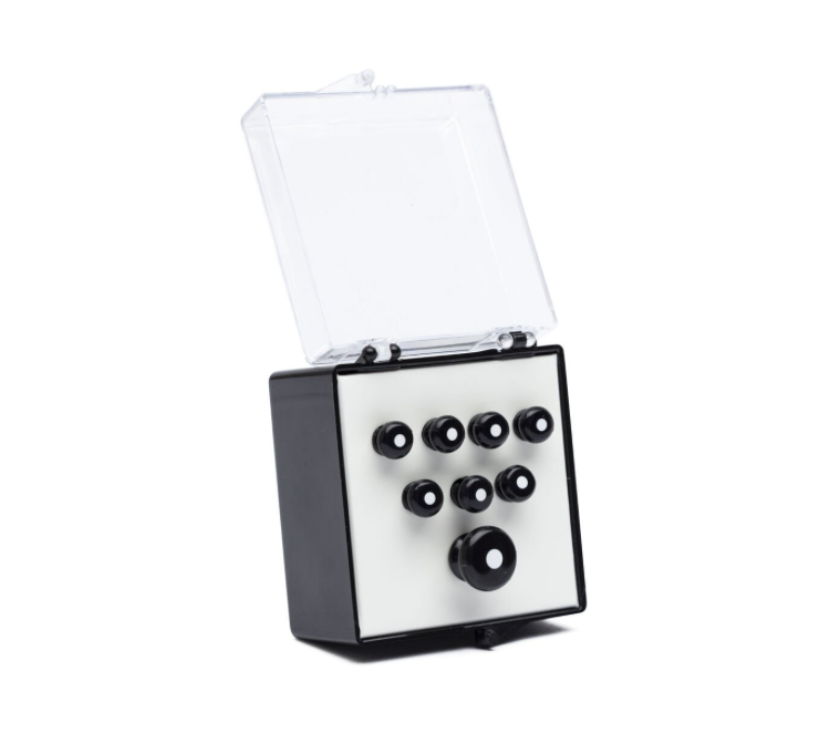 Martin 18APP21 White Inlaid Bridge & Endpins - Black Main image