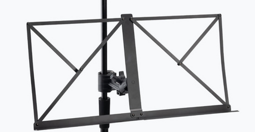 On Stage SMC1500 Clamp On Sheet Music Bookplate for Mic Stands