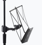 On Stage SMC1500 Clamp On Sheet Music Bookplate for Mic Stands