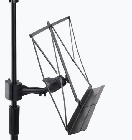 On Stage SMC1500 Clamp On Sheet Music Bookplate for Mic Stands