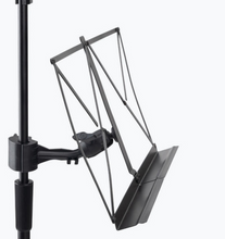Load image into Gallery viewer, On Stage SMC1500 Clamp On Sheet Music Bookplate for Mic Stands