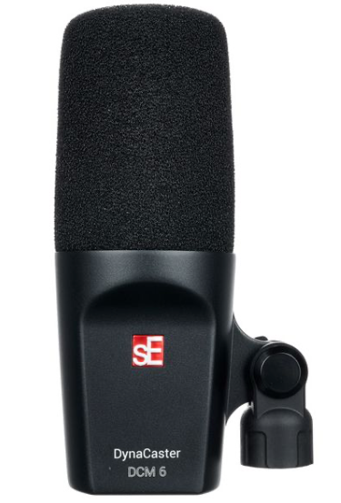 sE Electronics DCM6 DynaCaster Broadcast Dynamic Microphone Voice and Instrument Mic