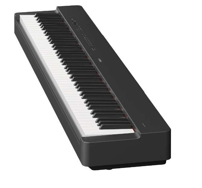 Yamaha P225 Black 88 Key Graded Hammer Digital Piano with Power Supply and Pedal