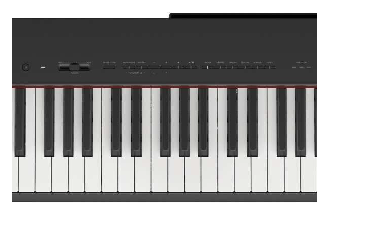 Yamaha P225 Black 88 Key Graded Hammer Digital Piano with Power Supply and Pedal
