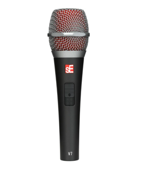 sE Electronics V7-SW Dynamic Supercardioid Microphone with On/Off Switch Main image