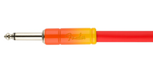 Load image into Gallery viewer, Fender Ombré Instrument Cable, Straight/Straight, 10&#39; - Tequila Sunrise