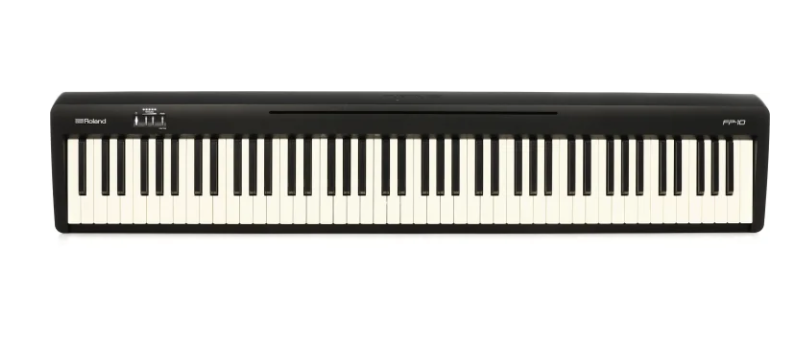Roland FP-10 Digital Piano 88 Key Digital Keyboard with Bluetooth & Power Supply