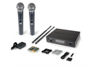 Phenyx Pro PTU-71-2H Dual UHF Wireless Microphone System with Auto Scan