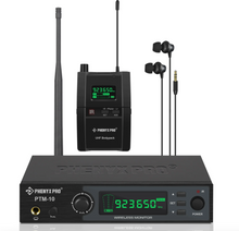 Load image into Gallery viewer, Phenyx Pro PTM-10-1B  UHF Stereo Wireless In-Ear Monitor System