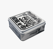 Load image into Gallery viewer, Ernie Ball John Mayer Silver Slinky Electric Guitar Strings 3-Pack Tin 10.5-47 Gauge