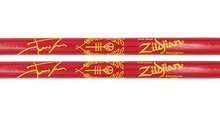 Load image into Gallery viewer, Zildjian Josh Dun Clancy Red Artist Series Drumsticks