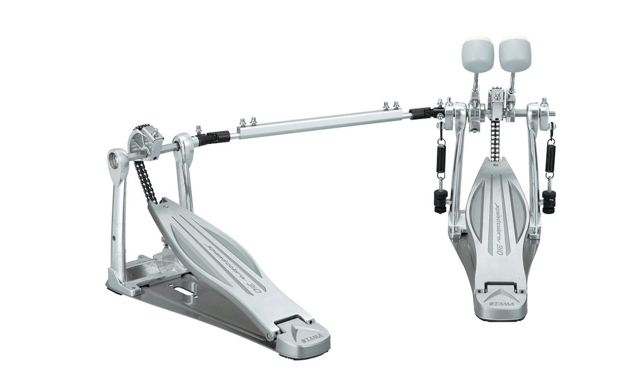 Tama HP310LW Speed Cobra 310 Twin Pedal Double Bass Drum Pedal w Long Footboard