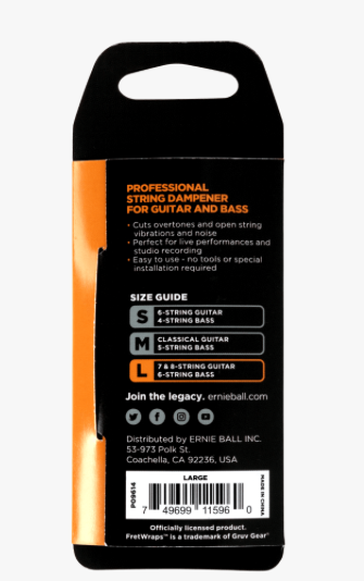 Ernie Ball Fretwrap by Gruv Gear Large