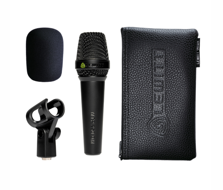 Lewitt Audio MTP 250 DM Dynamic Handheld Microphone Vocal Microphone with Cardioid Polar Pattern