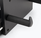 On-Stage GWS5000B Guitar and Bass Workstation with Instrument Hanger Cable Hanger Accessory Tray Amp Shelf