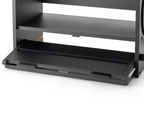 On-Stage GWS5000B Guitar and Bass Workstation with Instrument Hanger Cable Hanger Accessory Tray Amp Shelf