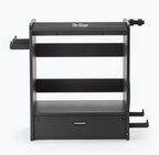 On-Stage GWS5000B Guitar and Bass Workstation with Instrument Hanger Cable Hanger Accessory Tray Amp Shelf