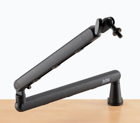 On-Stage MBS-LP1 Boom Arm Low-Profile Broadcast Microphone Boom Arm