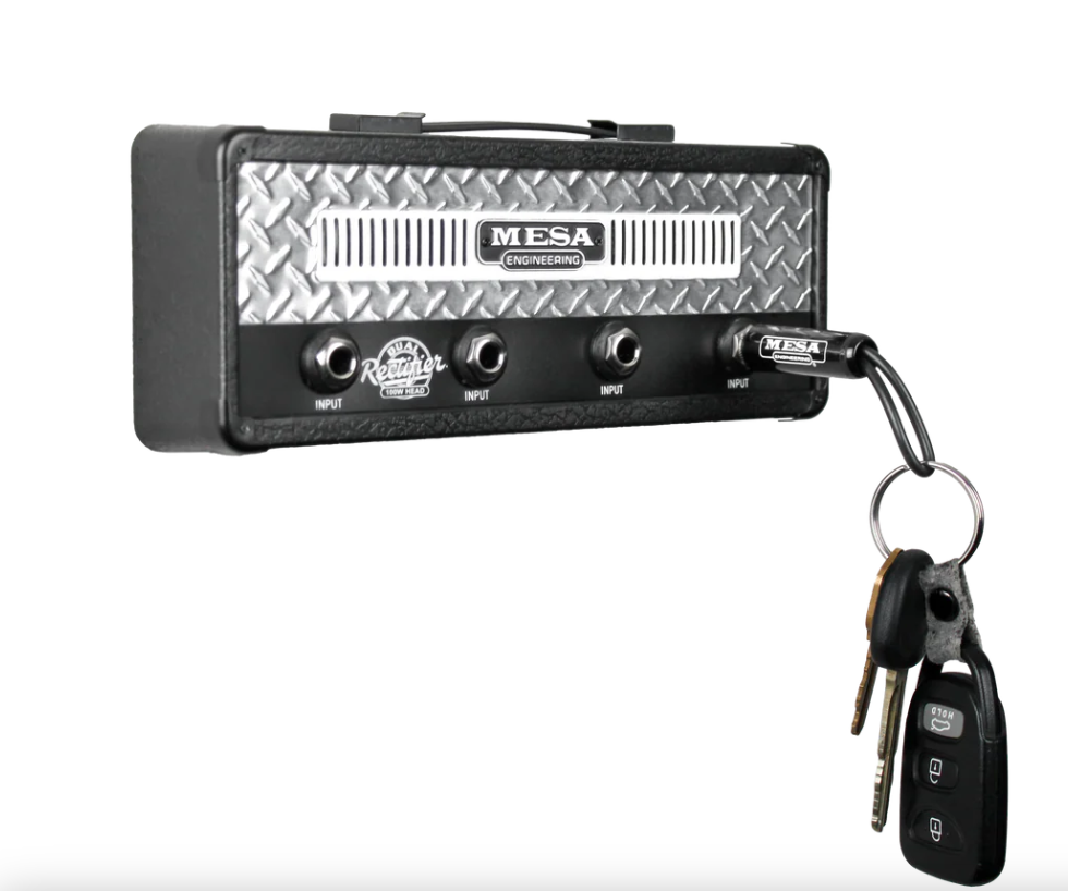 Pluginz Mesa Boogie Dual Rectifier Chrome Jack Rack Amplifier Head Style Key Tree