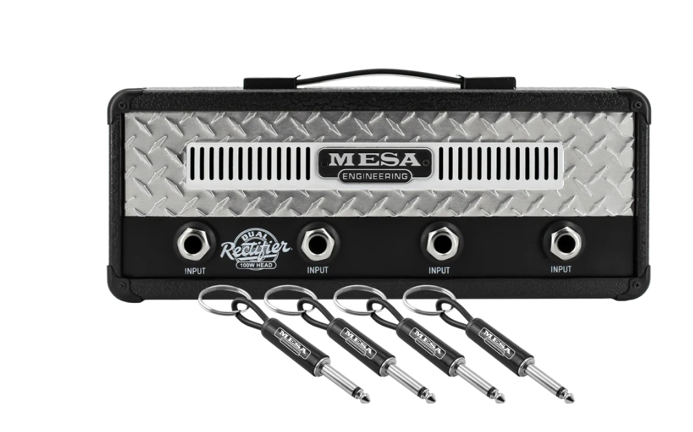 Pluginz Mesa Boogie Dual Rectifier Chrome Jack Rack Amplifier Head Style Key Tree