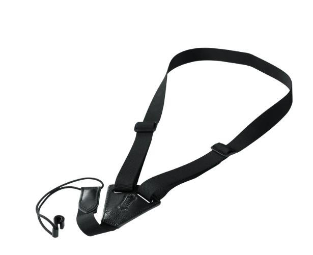 Levy's Leathers M20-BLK 1 Inch Wide Black Nylon Classical Guitar / Ukulele Strap Main image