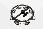 Meinl Headliner Series HTHH1BK Hi Hat Tambourine Stainless Steel Jingles