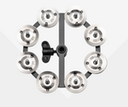 Meinl Headliner Series HTHH1BK Hi Hat Tambourine Stainless Steel Jingles