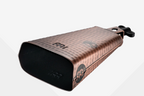 Meinl STB80BHH-C Hammered Cowbell 8 Inch Timbales Cowbell Big Mouth Hand Brushed Copper