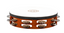 Meinl TAH2AB Traditional Wood Series 10 Inch Headed Wood Tambourine Dual Row Nickel Plated Steel Jingles