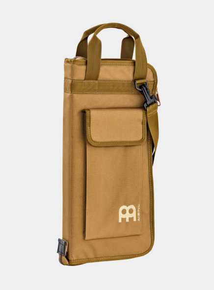 Meinl MSBCB Pro Stick Bag Drum Stick Bag with Shoulder Strap Coyote Brown