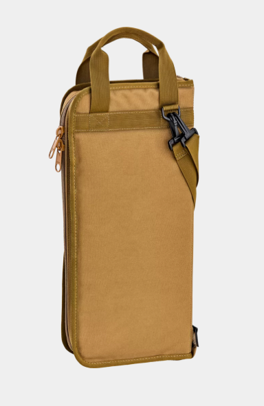 Meinl MSBCB Pro Stick Bag Drum Stick Bag with Shoulder Strap Coyote Brown
