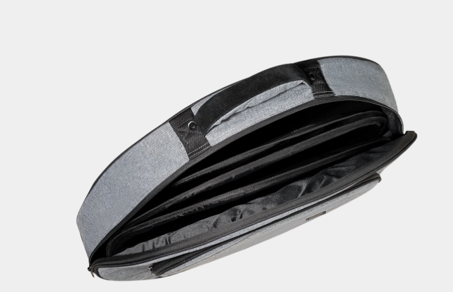 Meinl MCCB22GY 22 Inch Cymbal Gig Bag with 15 Inch HiHat Compartment Heather Gray