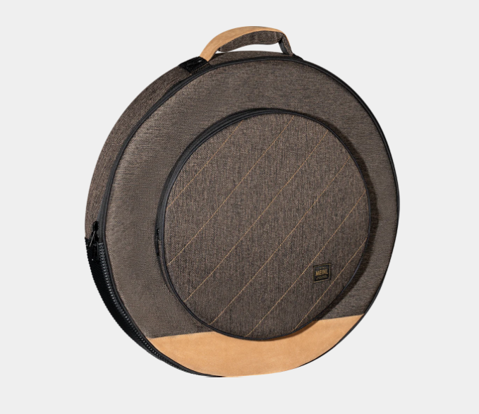 Meinl MCCB22MO 22 Inch Cymbal Gig Bag with 15 Inch HiHat Compartment Mocha