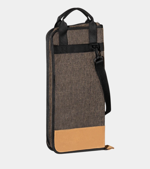 Meinl MCSBMO Classic Woven Stick Bag Drum Stick Bag with Shoulder Strap Mocha Tweed
