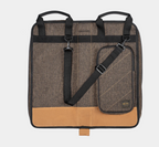 Meinl MCSBMO Classic Woven Stick Bag Drum Stick Bag with Shoulder Strap Mocha Tweed