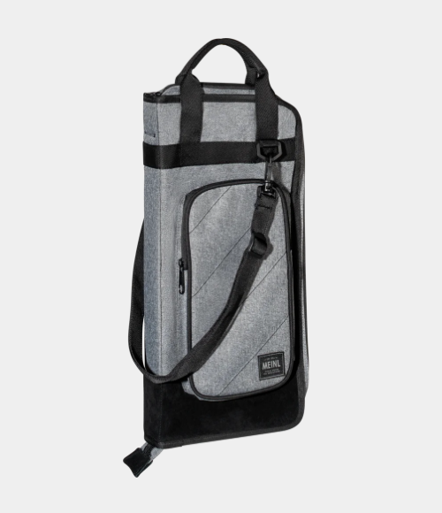 Meinl MCSBGY Classic Woven Drum Stick Bag with Shoulder Strap Heather Gray