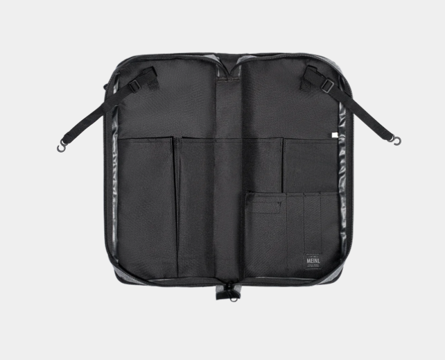 Meinl MCSBGY Classic Woven Drum Stick Bag with Shoulder Strap Heather Gray