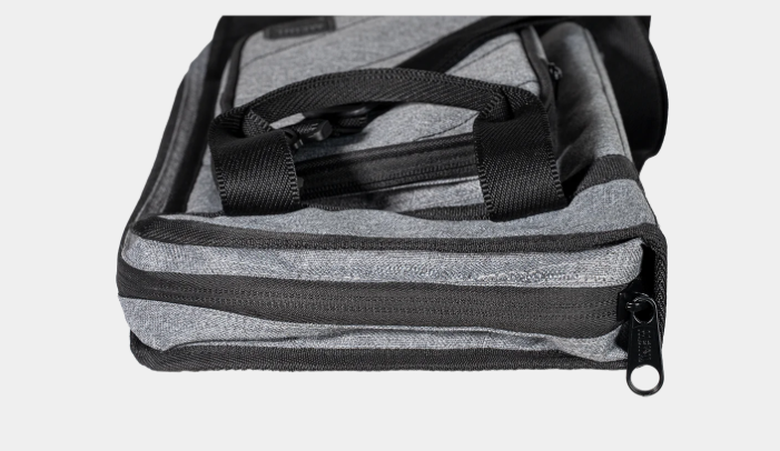 Meinl MCSBGY Classic Woven Drum Stick Bag with Shoulder Strap Heather Gray