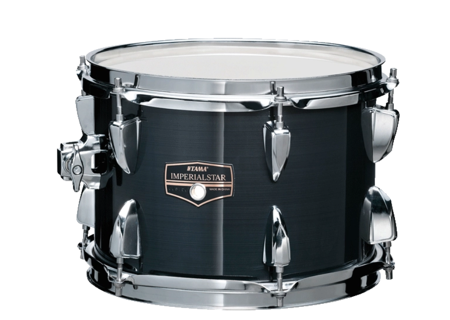 Tama Imperialstar IE58C 5 Piece Drum Set w Snare & Meinl Cymbals Hairline Black Secondary image