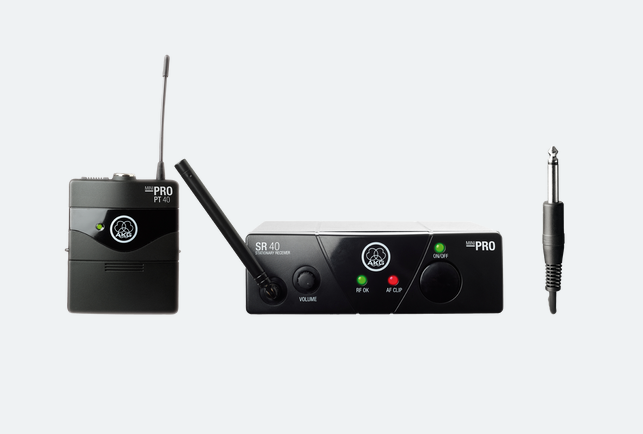 AKG WMS40 Mini Single Instrumental Set Wireless Microphone System