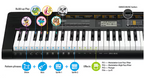 Casio CTK-2550 Keyboard 61 Key Portable Keyboard Black with Sustain Pedal and Power Supply
