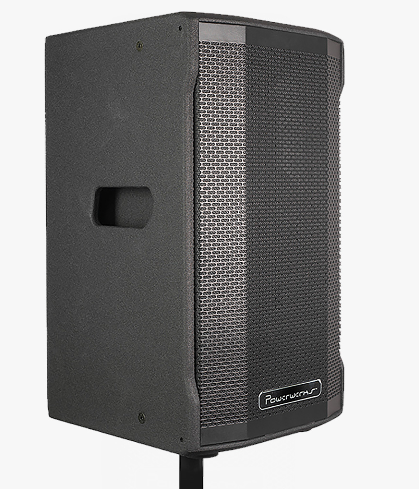 Powerwerks PWR10 Powered Speaker 10 Inch 600 Watt Speaker Cabinet Black