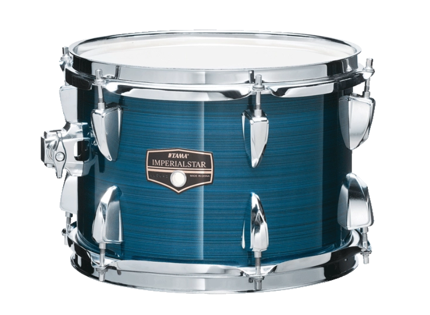 Tama Imperialstar IE58C 5 Piece Drum Set w Snare & Meinl Cymbals Hairline Blue