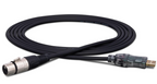Hosa TRACKLINK Microphone to USB Interface XLR3F to USB Type A 10 Foot