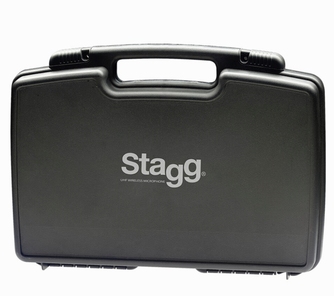 Stagg SUW 50 HH EG UHF True Diversity 2 Channel Headset Wireless Microphone System