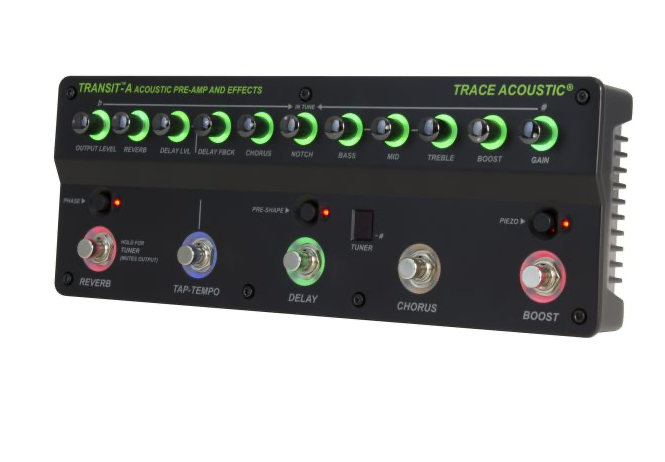 Trace Elliot Acoustic Transit A Acoustic Preamp Pedal Acoustic Guitar Preamp Effects Pedal