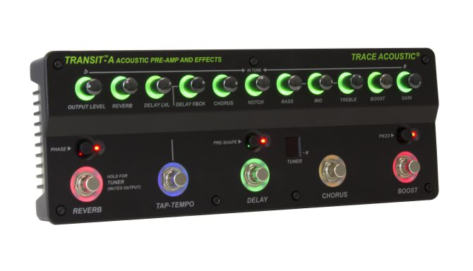 Trace Elliot Acoustic Transit A Acoustic Preamp Pedal Acoustic Guitar Preamp Effects Pedal