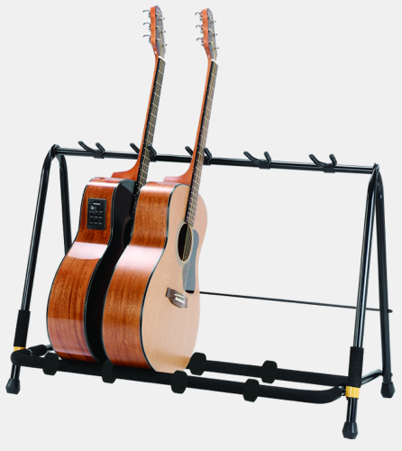 Hercules GS525B 5 Piece Guitar Display Rack Stand